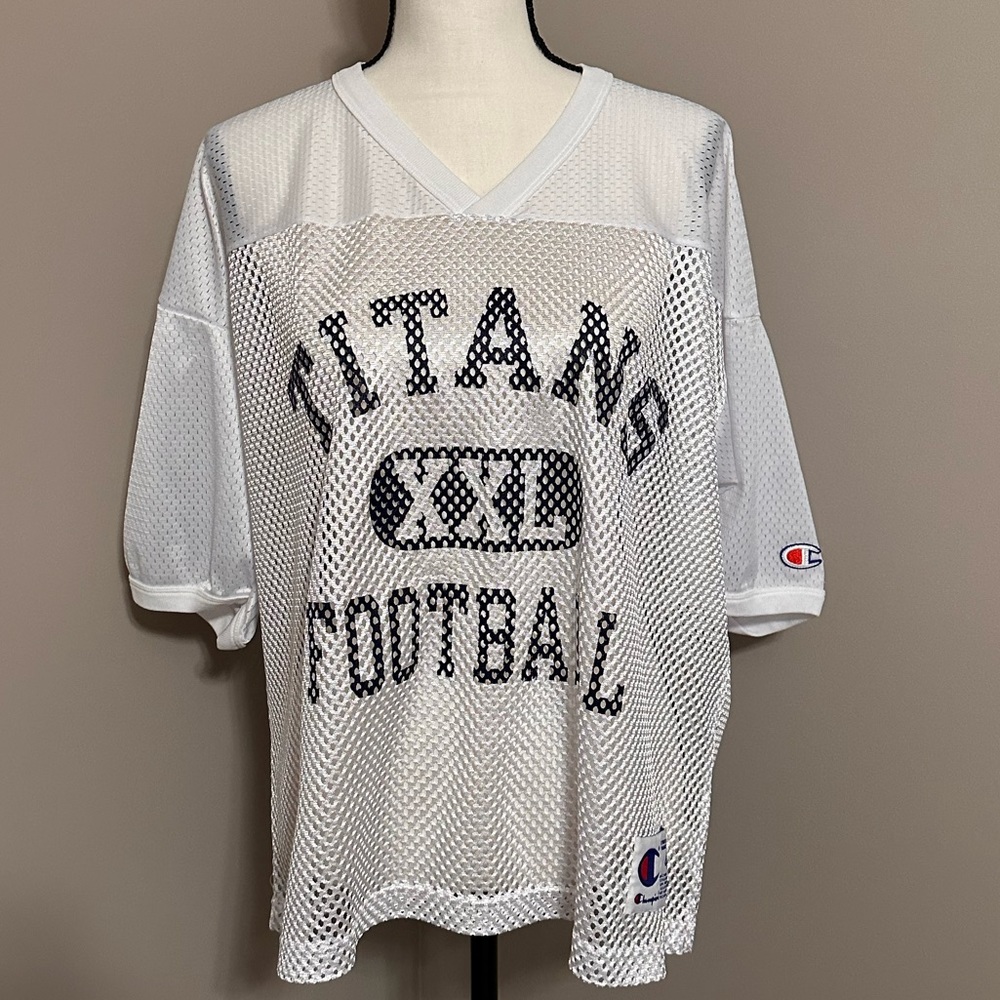 Champion + NFL Tennessee Titans Practice Jersey Large
